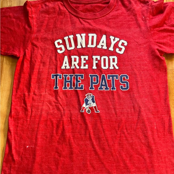 NFL Tops - Sundays Are For The Pats NFL New England Patriots Football T-shirt